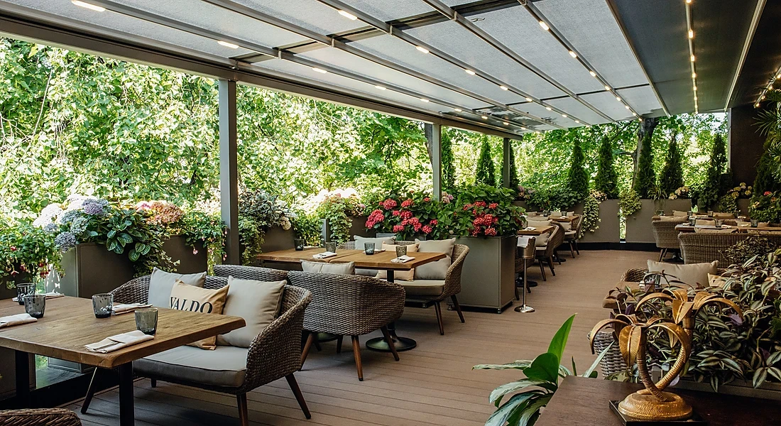 Маркизы пергольные